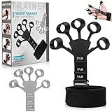 Finger Extensor Exerciser Handtrainer Fingertrainer 2 Stück Verstellbarer Silikon...