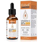 Vitamin C Serum mit Hyaluronsäure für Gesicht & Hau - Gesichts serum Vitamin C Vegan...