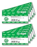 SIGEL GN110 Nummernblock, 1000 Bons (nummeriert 1-1000, 10,5x5 cm, Farbauswahl nicht...