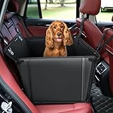 KYG Hunde Autositz Extra Stabiler Wasserdichter Rutschfester Haustierautositz Kratzfester...