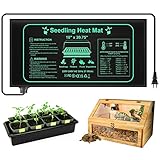 SUWITU Heizmatte Pflanzen, Wärmematte für Sämling Germination und Haustier,...
