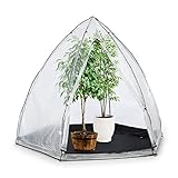 Waldbeck Greenshelter Überwinterungszelt Folienzelt, Winterschutz für...
