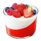 Konzept 11 - 12er Set Dessertgläser 150 ml, kleine, transparente Dessertschalen...
