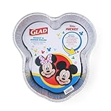 Glad Disney Mickey Mouse und Minnie Mouse Aluminium-Kuchenformen, Geburtstagskuchenformen,...