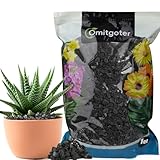 Omitgoter Gartenbaukohle 1qt für Pflanzen, Aktivkohle Terrarienbedarf, geeignet für...