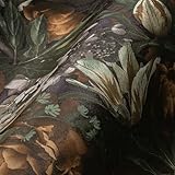 A.S. Création Blumentapete mit Rosen Gelb Grün Grau PintWalls 385092 Vliestapete Floral...