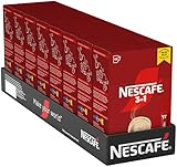 NESCAFÉ 3-in-1 Getränkepulver-Sticks, löslicher Bohnenkaffee mit Creamer & Zucker,...