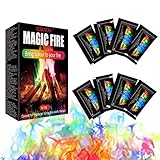 Buntes Feuer, Buntes Feuerpulver, Magic Fire Pulver, Bunte Flamme Farbwechsel...