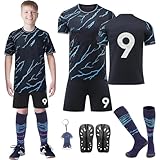 Fußballtrikot Kinder 2023/2024 Jungen Football Trikot Set,...