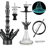 REANICE 24' Hookah Shisha Set Wasserpfeife Komplettset mit 1 Anschl¨¹ssen...