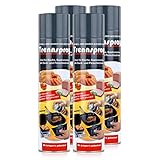 Boyens 4er Set Spraydosen mit 600 ml Antihaftspray, zum Einfetten von...