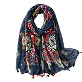 FAIRYGATE Schal Damen Pashmina für Sommer Frühling Ganzjährig XXL Tuch Damenschal...