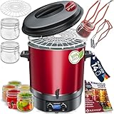 KESSER Einkochautomat 27 Liter Glühweinkocher Glühweinkessel mit Timer 2000 Watt...