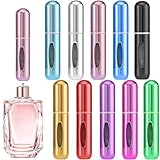 Etievort 10 Stück 5ml Parfümzerstäuber Nachfüllbar, Parfum Zerstäuber für Unterwegs,...