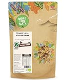 Wholefood Earth Organic Large Walnuts Pieces 1kg Raw | Vegan | GMO Free | High Fibre |...