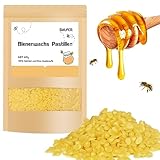BALFER 100% Reine Bienenwachs Pastillen 300g, für Kosmetik, Kerzen, Cremes, Salben,...