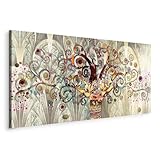 murando - Wandbilder XXL Gustav Klimt Baum des Lebens 120x60 cm 1 tlg Wand Deko...