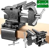 Schraubstock - Tischschraubstock drehbar 270°, 110 mm...