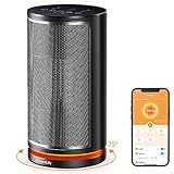 GoveeLife Intelligente Keramik Heizlüfter, Leiser Energiesparend Heizung Elektrisch mit...