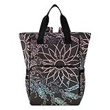 ISAOA Dreamcatcher Moon Stars Boho Wickeltasche Rucksack für Damen Herren, großer...