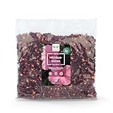 NaturaForte Hibiskusblüten getrocknet 1kg – Höchste Qualität, natürliche...