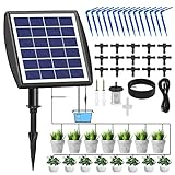 Solar Bewässerungssystem automatische Set, Automatisches Gartenbewässerungssystem mit 15...