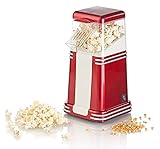 Rosenstein & Söhne Popcornmaschine: XL-Heißluft-Popcorn-Maschine für bis zu...