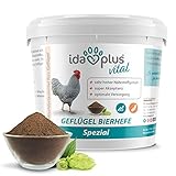 Ida Plus - Geflügel Bierhefe Spezial - 1500 g - Futterergänzung für Hühner,...