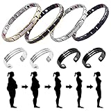 8pcs Magnetarmband zum Abnehmen Magnetisches Lymph Entgiftungs Armband...