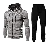 Gym Outfit Herren Trainingsanzug Winter Herren Jogginganzug Komplett Herren Jogging Herren...