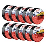 tesa Isolierband im 10er Pack - Selbstklebendes Isolierband, hitzebeständig - Zum...