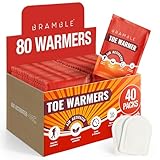 BRAMBLE 80 Fußwärmer Pads für Schuhe (40 Paar Zehenwärmer) - Fusswärmer Wärmepads...
