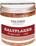 125g BIO Fingersalz Salt Flakes Chili, Pyramiden Flakes Chili, Salt Flakes,...