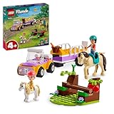 LEGO Friends Pferde- und Pony-Anhänger, Pferde-Spielzeug für Mädchen und Jungen mit...