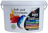 RyFo Colors Roll- und Streichputz für außen 20kg (Größe wählbar) - Rollputz...