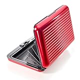 VALLET® Kreditkartenetui aus Aluminium für Damen & Herren | blockiert RFID &...