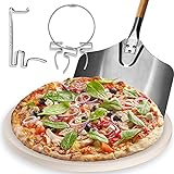 BABEQ - Pizzaring'Easy-Pizza-Clip' für den Umbau von Kugelgrill in Pizza-Ofen - 4 kleine...
