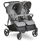 ABC Design Zwillingsbuggy Twin Circle - leichter und wendiger Kinderwagen für Zwillinge...