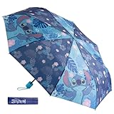 Undercover - faltbarer Regenschirm Disney Stitch – Taschenschirm mit...