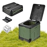 OTraki Campingtoilette, Faltbar Mobile Toilette, Portable Camping Toiletten mit...
