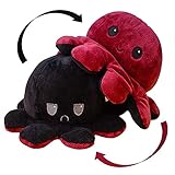 KUNSTIFY Plüschtier Oktopus Stimmungs Oktopus Kuscheltier Octopus plüschtier für...