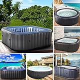 BRAST® Whirlpool aufblasbar MSpa | 4-8 Personen | viele Modelle rund und eckig...