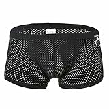 OIUHJN Männer Boxershorts Herren Flache, Schlanke, Atmungsaktive Unterwäschehose,...