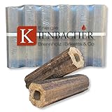 30kg PiniKay Holzbriketts Hartholz Briketts im Paket aus Buche- und Eiche...