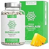 Bromelain Hochdosiert 3600 - F.I.P. - 120 vegane Kapseln á 550 mg - WICHTIG:...