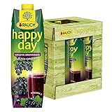 Rauch Happy Day Schwarze Johannisbeere | herb und aromtisch | mit viel Vitamin C und...