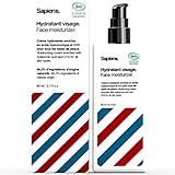 Feuchtigkeitscreme Gesicht und Bart Männer 80ml by Sapiens - Bio Q10 und Hyaluron Creme...