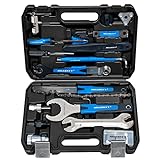 Fahrrad E-Bike Reparatur Kit 51 tlg. Hand Werkzeug Set Multifunktions Koffer Bike Tool...