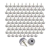 Chavisenty 100 Stück Filzgleiter-Schrauben, 22 mm Stuhlgleiter, Filzgleiter,...