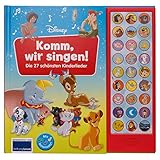 Disney - Komm, wir singen! Die 27 schönsten Kinderlieder - 27-Button-Soundbuch...